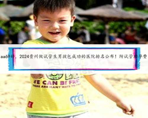 贵州助孕公司aa69好，2024贵州做试管生男孩包成功的医院排名公布！附试管助孕